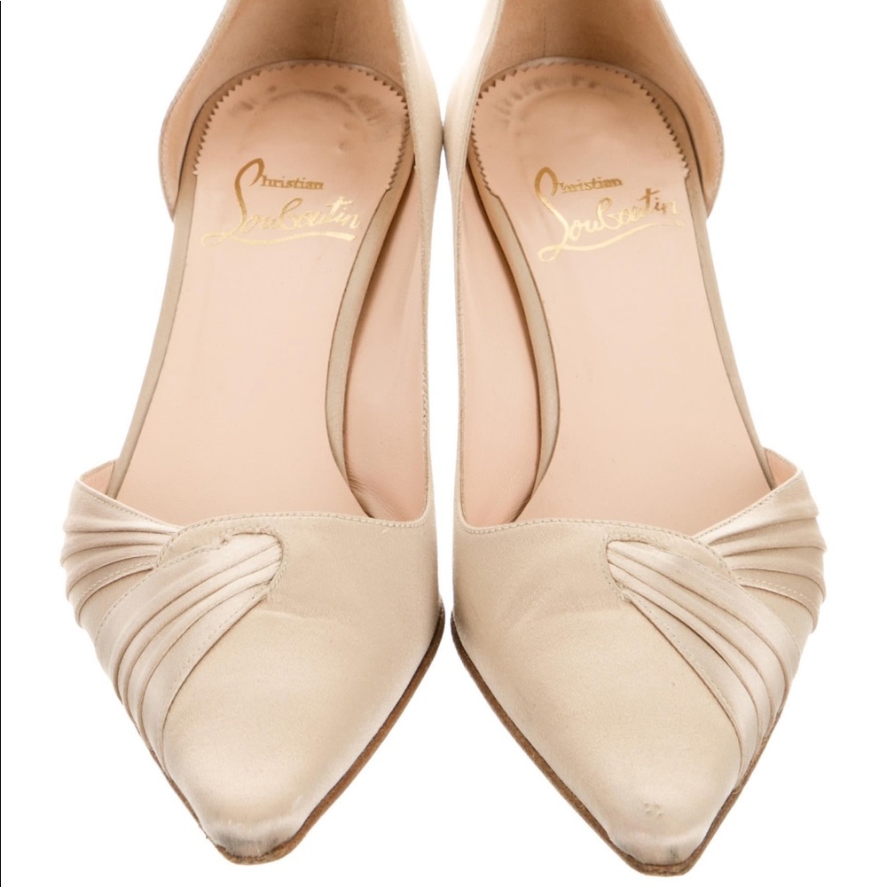 Christian Louboutin kitten heels